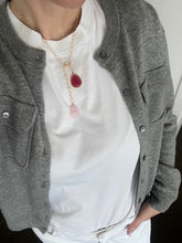 Load image into Gallery viewer, collar doble colgante