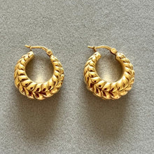 Load image into Gallery viewer, Spike hoops
