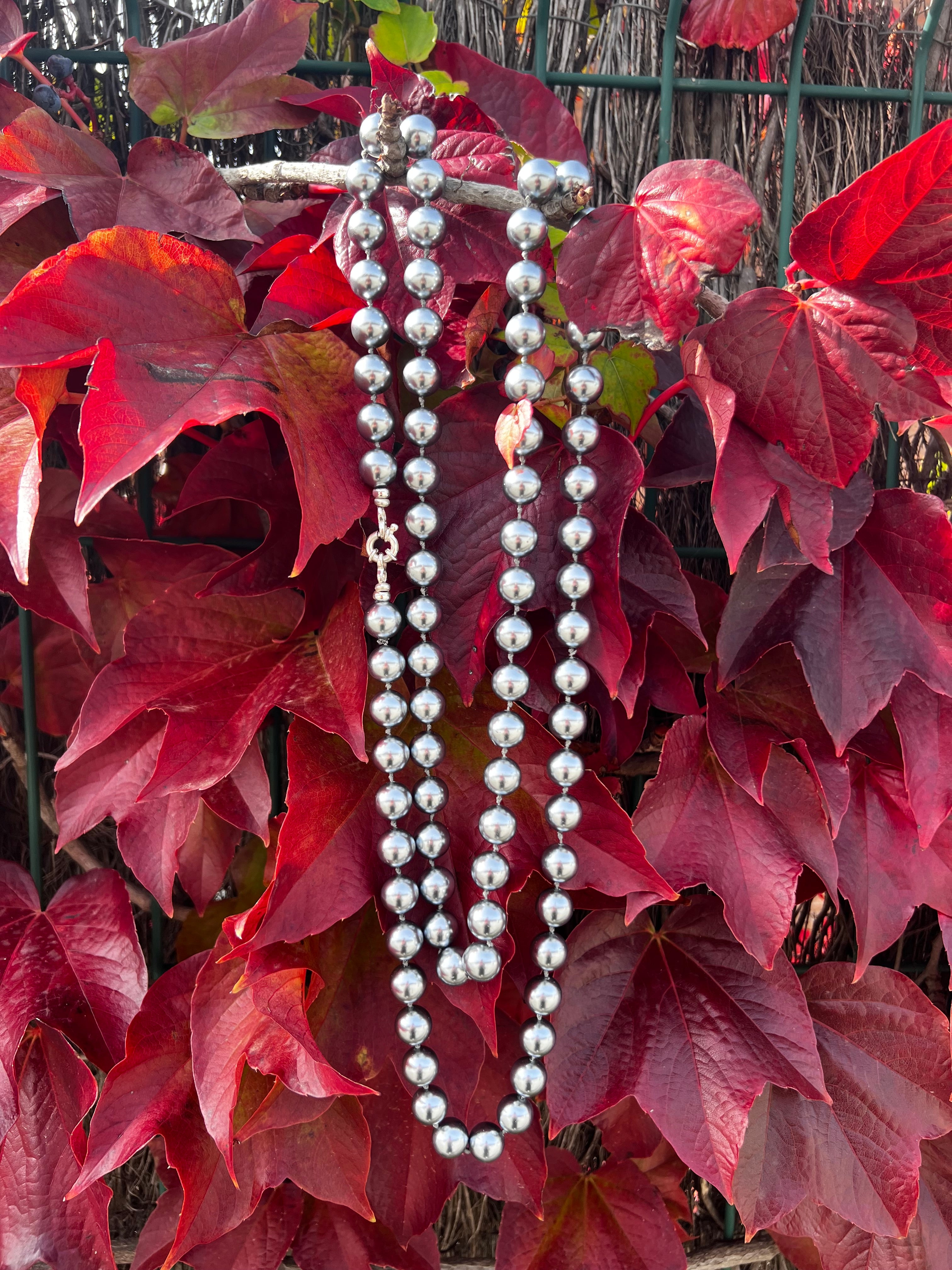 collar Nacar largo